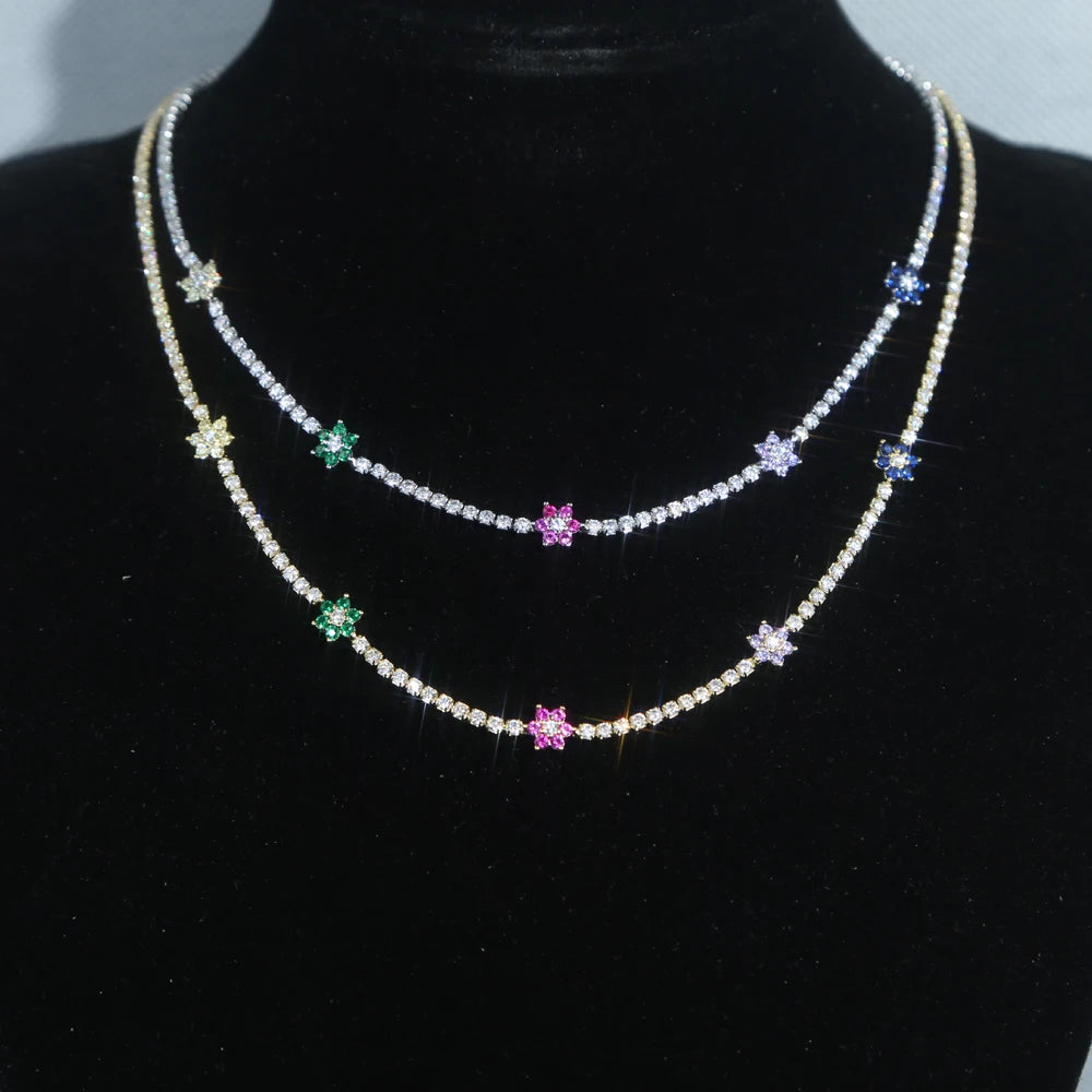 Blossom Beam Tennis Choker