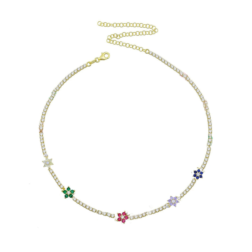Blossom Beam Tennis Choker