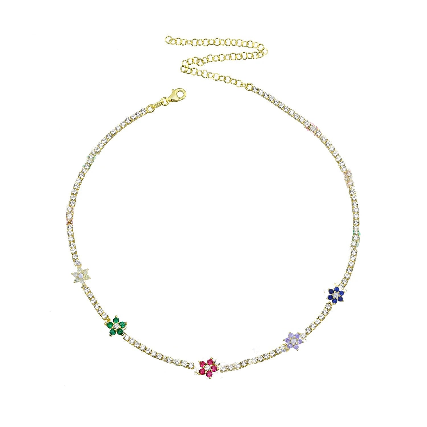Blossom Beam Tennis Choker