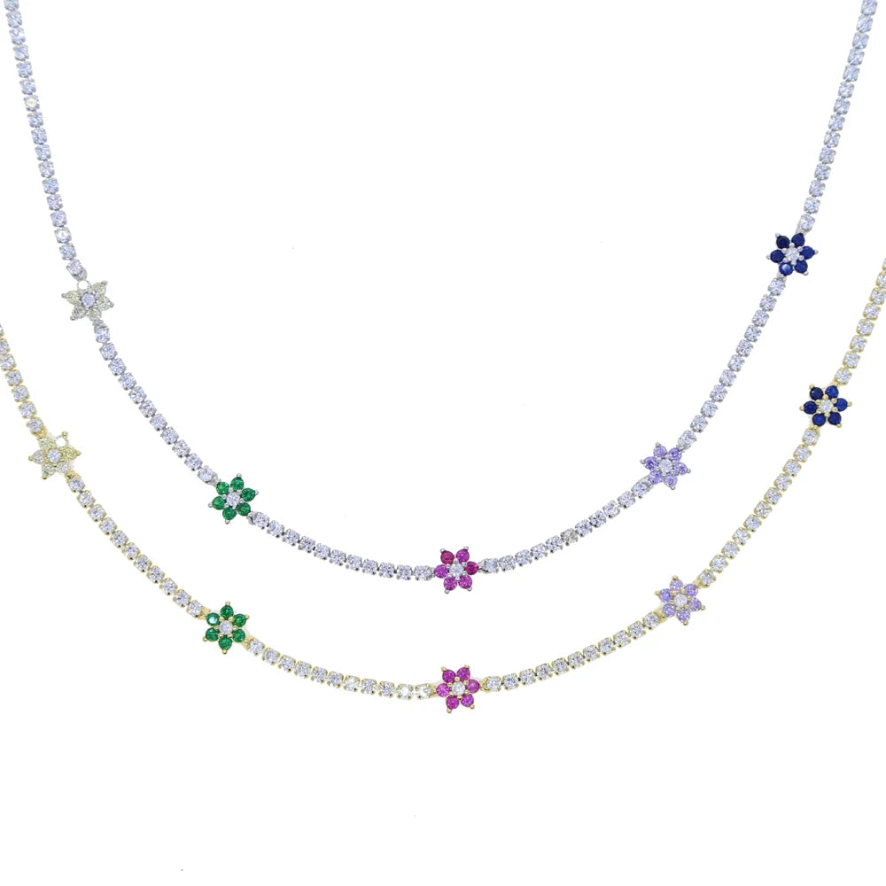 Blossom Beam Tennis Choker