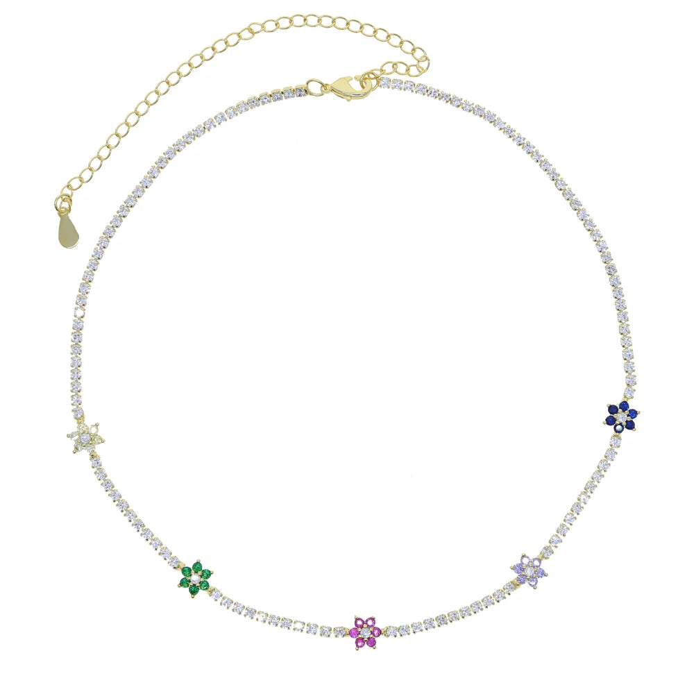 Blossom Beam Tennis Choker