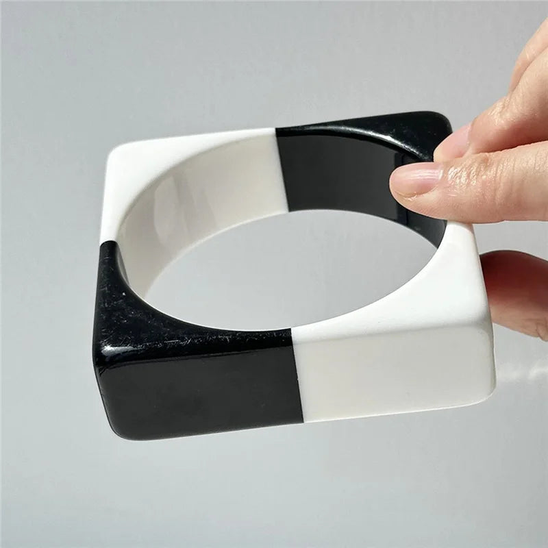 Y2K Graphic Pop Cuff Bracelet
