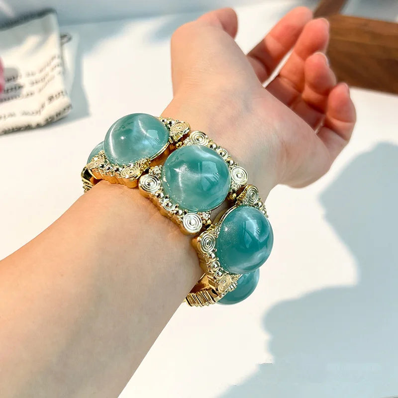 Vintage Gemstone Luxe Bracelet