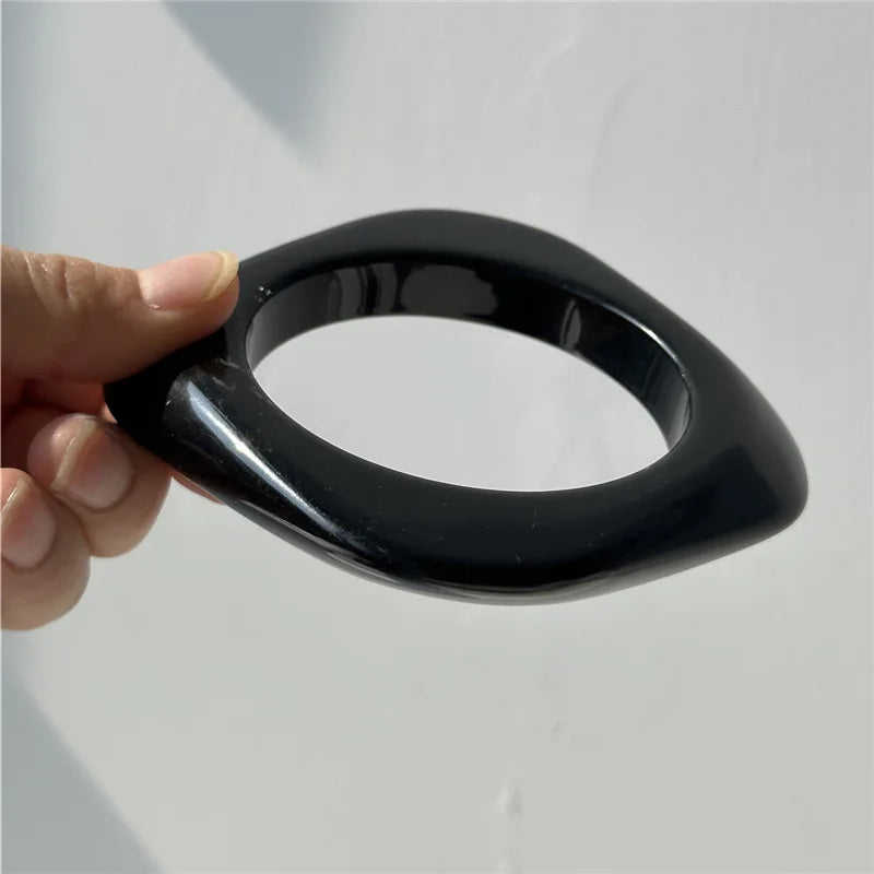 Smoke Marble Resin Cuff