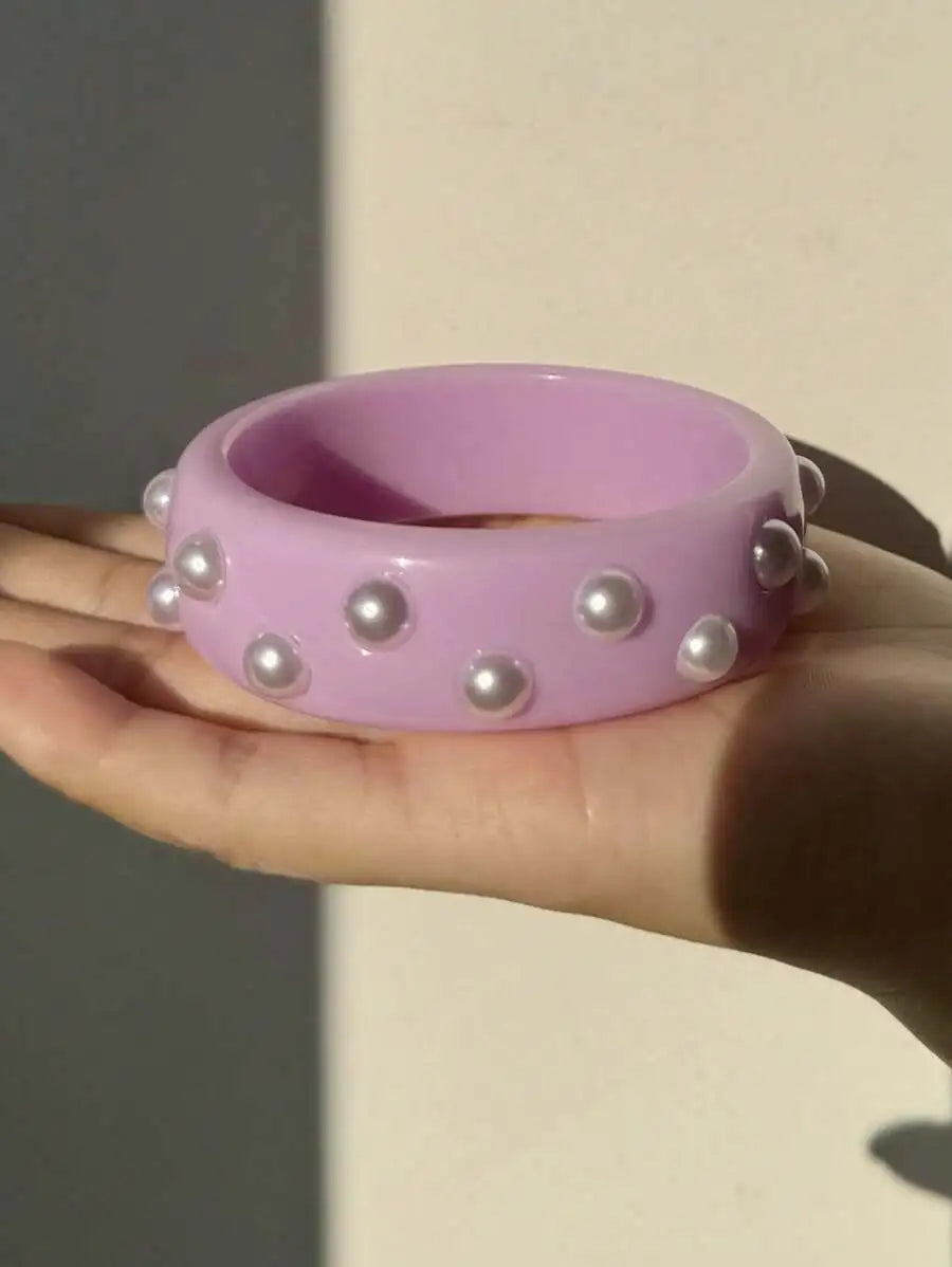 Opal Dream Resin Cuff