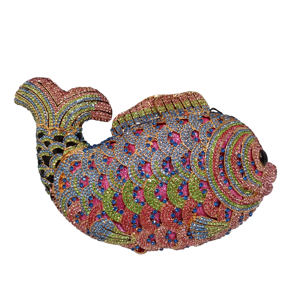 Enchanted Crystal Fish Clutch