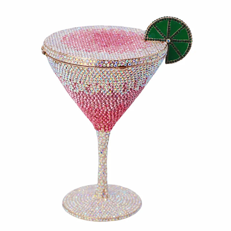 Martini Crystal Cocktail Clutch