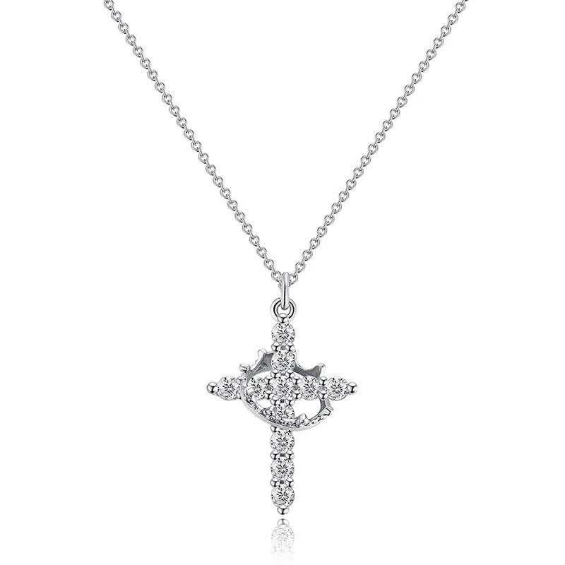 Prism Faith Cross Necklace