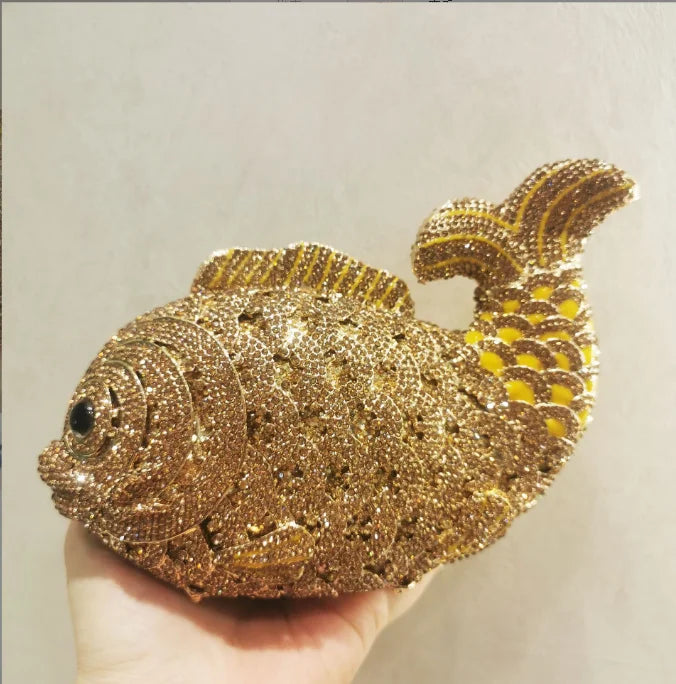 Enchanted Crystal Fish Clutch