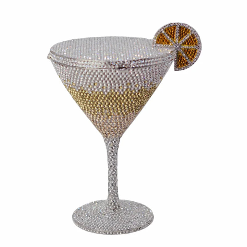 Martini Crystal Cocktail Clutch