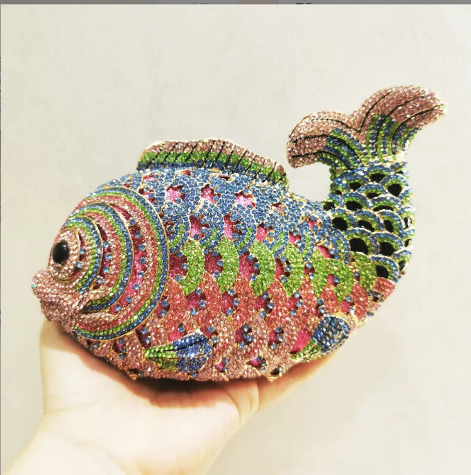 Enchanted Crystal Fish Clutch