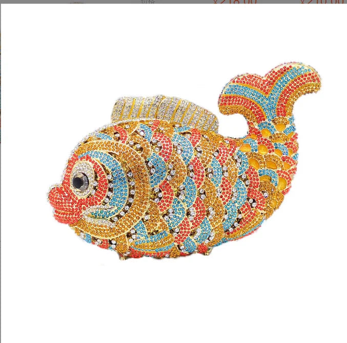 Enchanted Crystal Fish Clutch