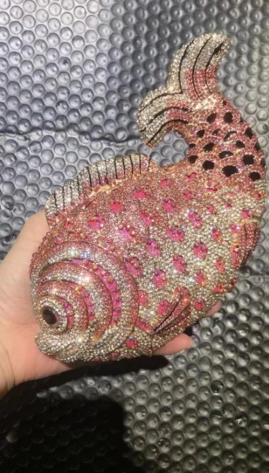 Enchanted Crystal Fish Clutch