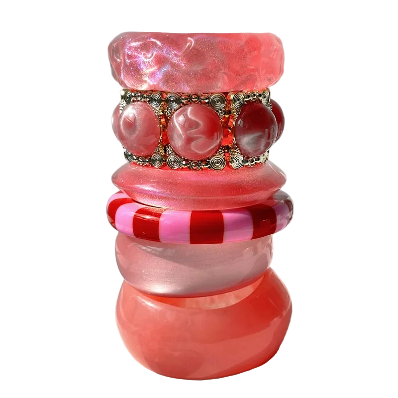 Bubblegum Dream Resin Bangle