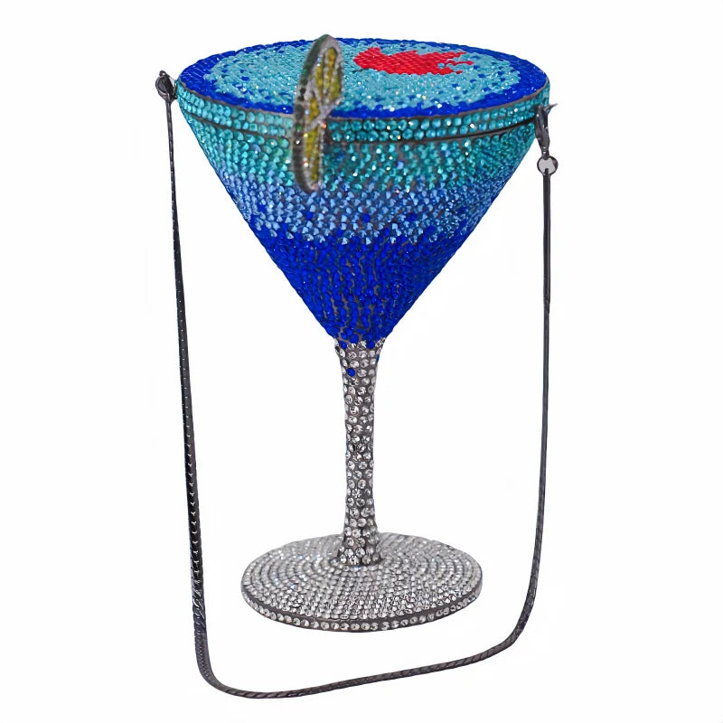 Martini Crystal Cocktail Clutch