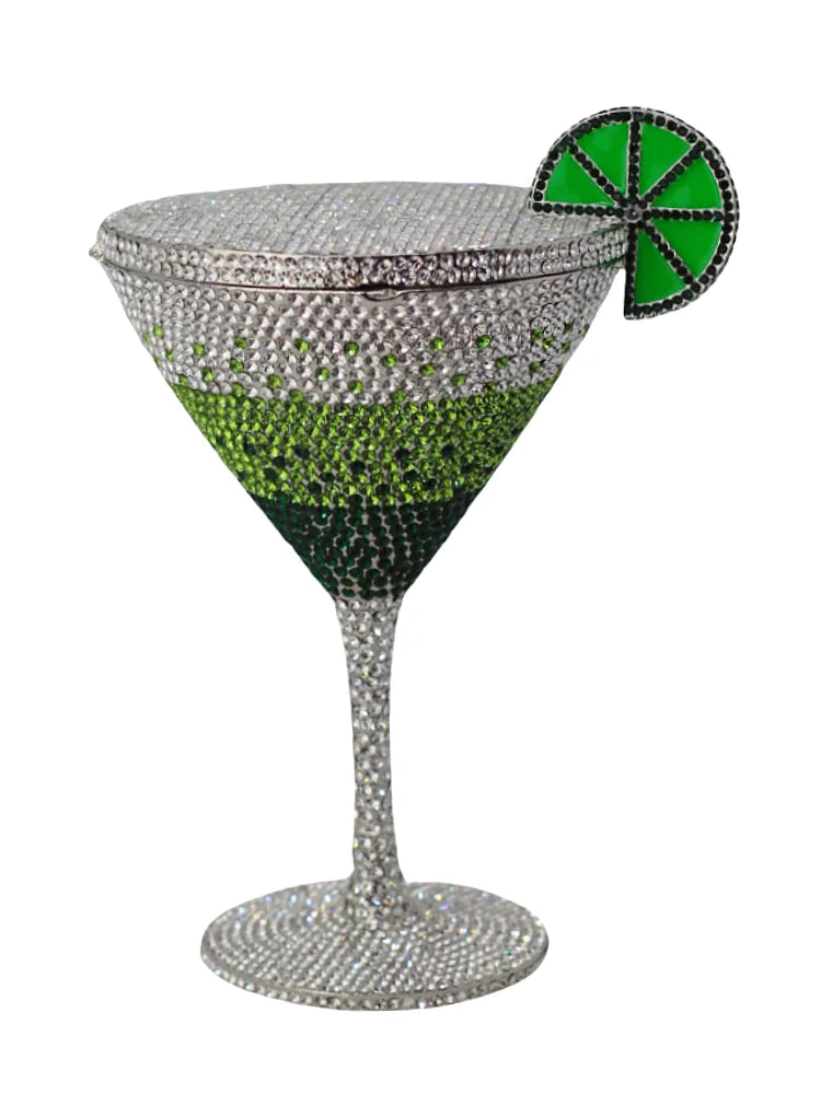Martini Crystal Cocktail Clutch