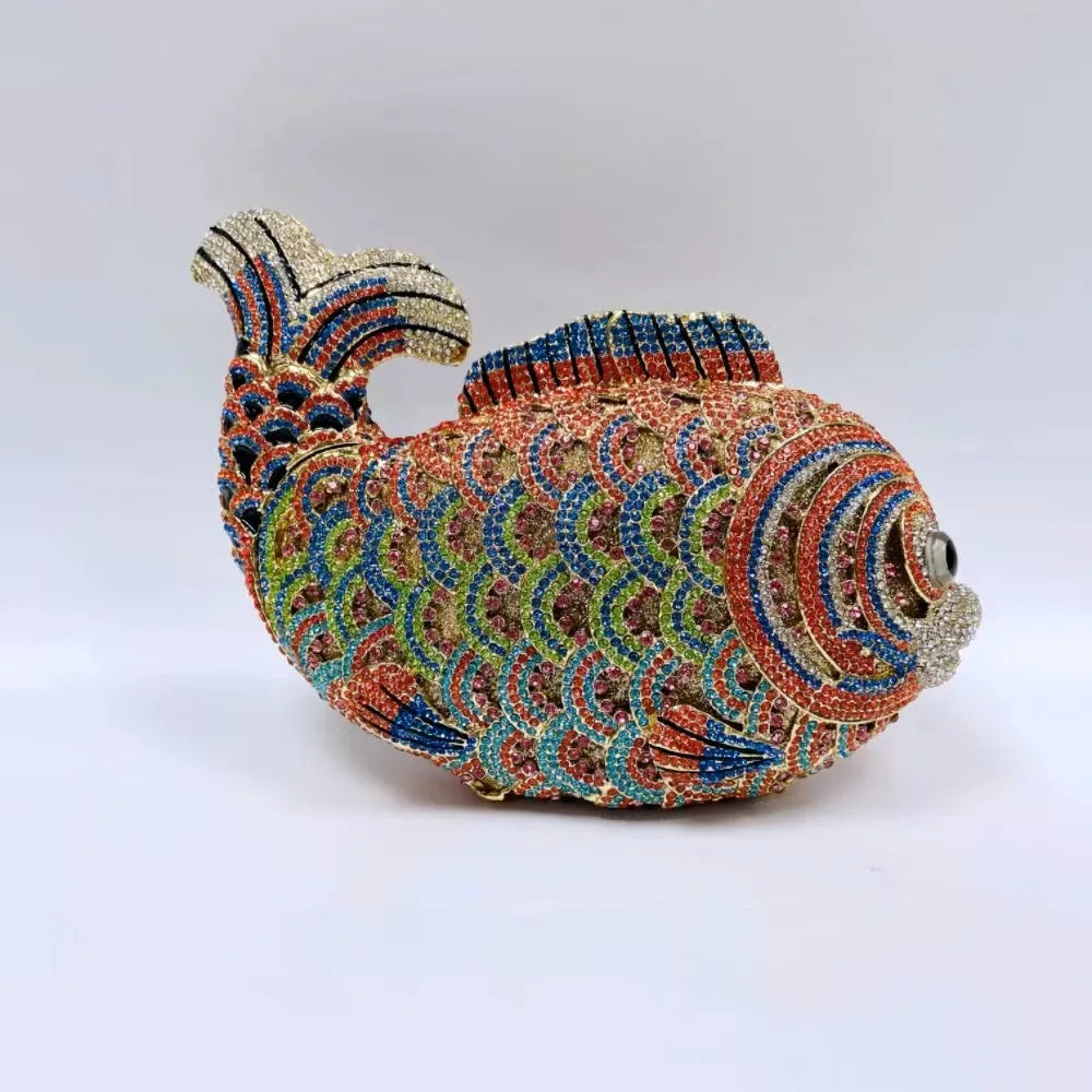 Enchanted Crystal Fish Clutch