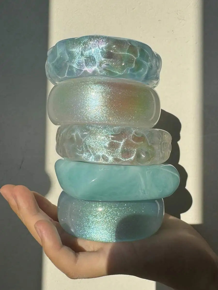 Opal Dream Resin Cuff