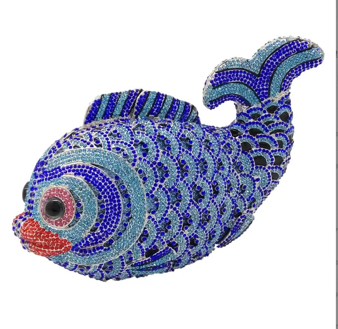 Enchanted Crystal Fish Clutch