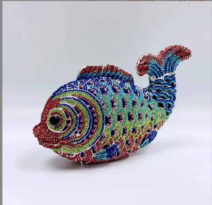 Enchanted Crystal Fish Clutch