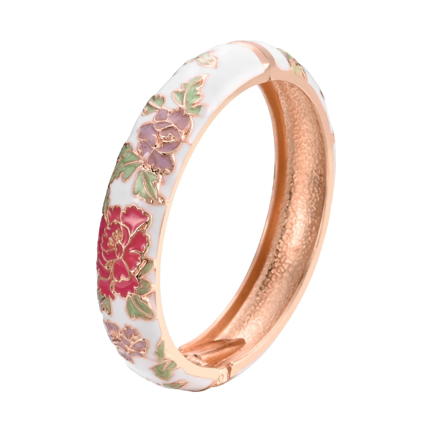 Enchanted Blossom Enamel Bangles