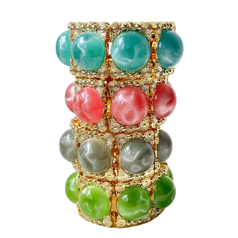 Vintage Gemstone Luxe Bracelet