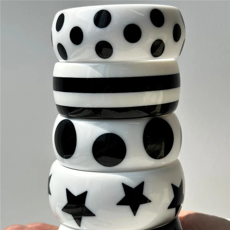 Y2K Graphic Pop Cuff Bracelet