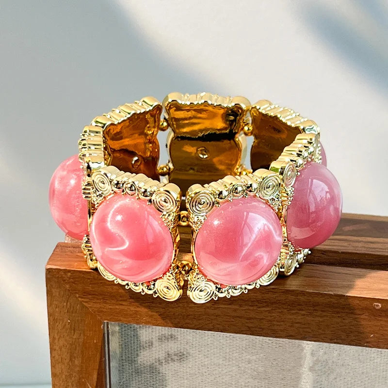 Vintage Gemstone Luxe Bracelet