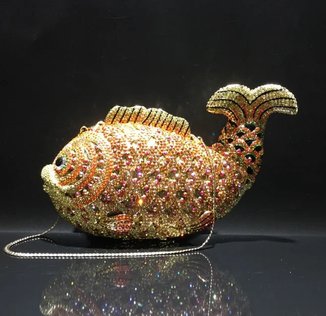 Enchanted Crystal Fish Clutch