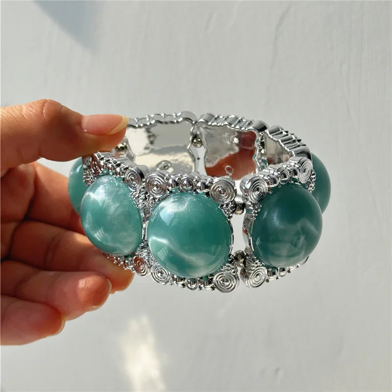 Vintage Gemstone Luxe Bracelet