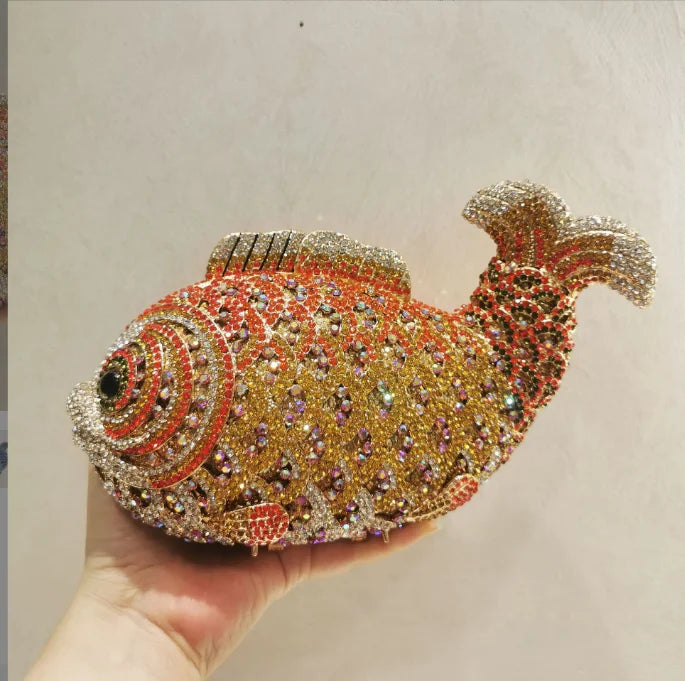 Enchanted Crystal Fish Clutch
