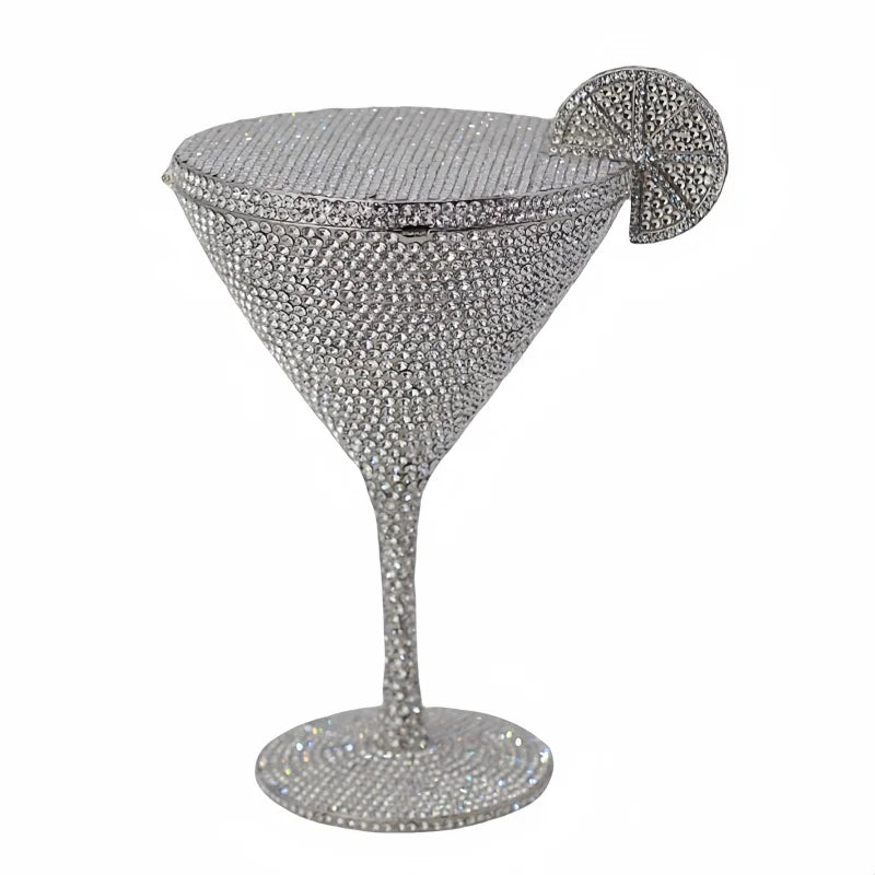Martini Crystal Cocktail Clutch