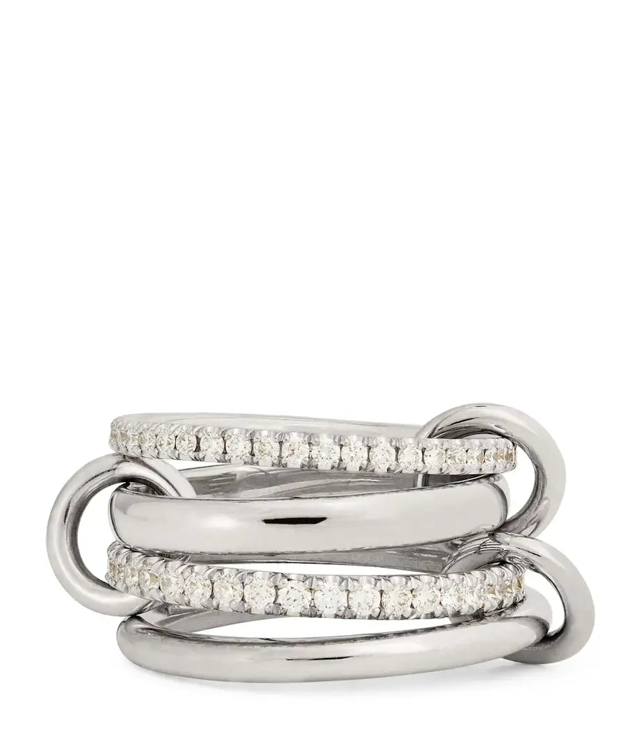 Golden Muse Stacking Ring Set