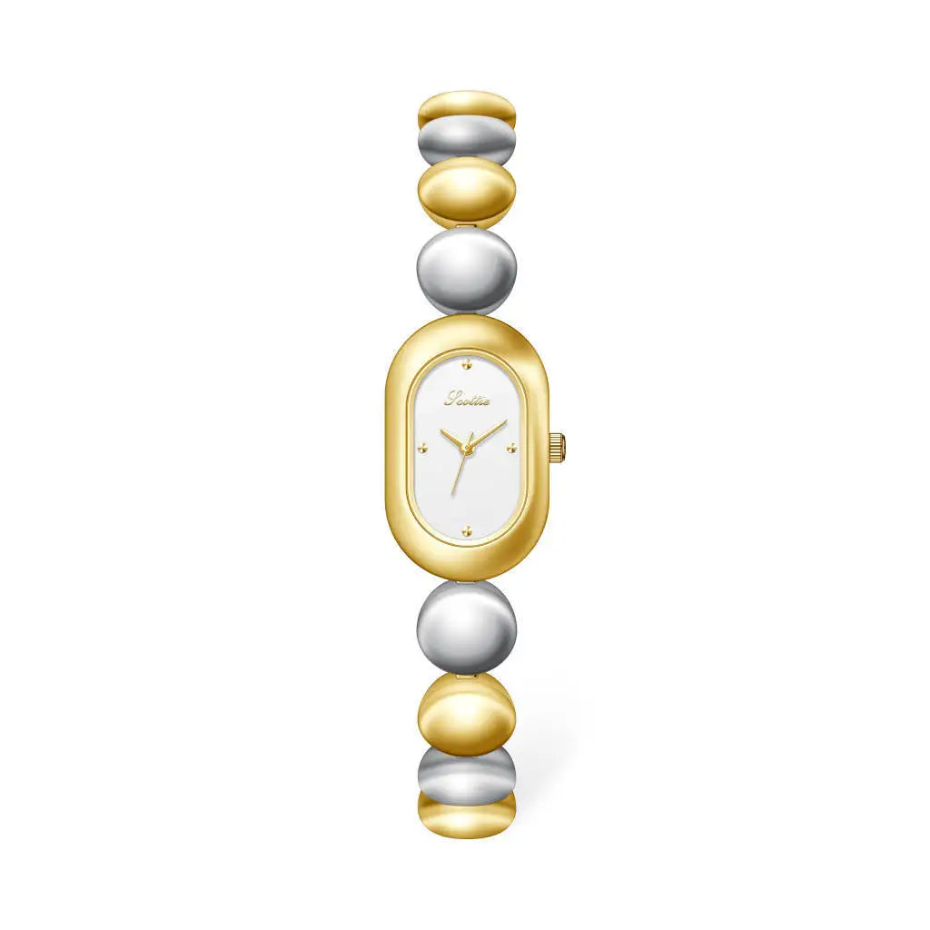 Vintage Oval Luxe Bracelet Watch