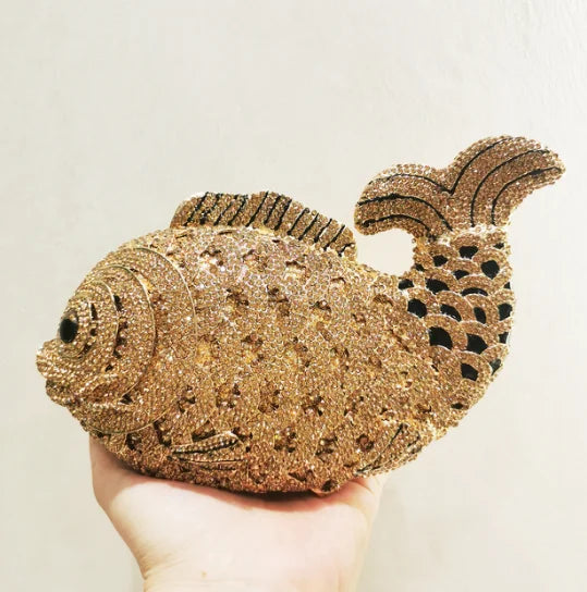 Enchanted Crystal Fish Clutch