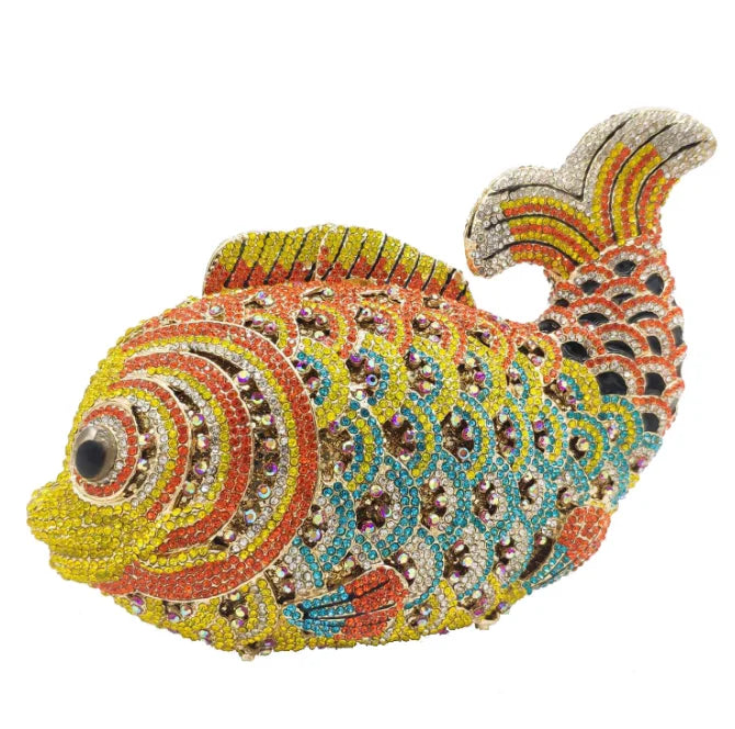 Enchanted Crystal Fish Clutch