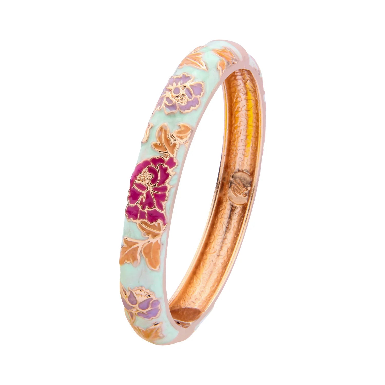 Enchanted Blossom Enamel Bangles
