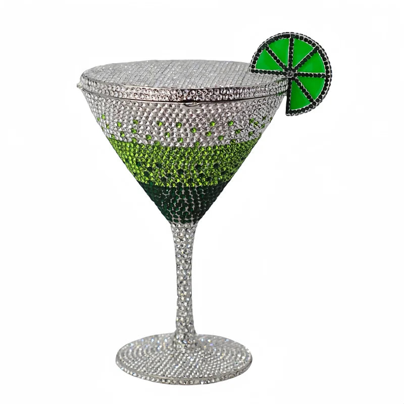 Martini Crystal Cocktail Clutch