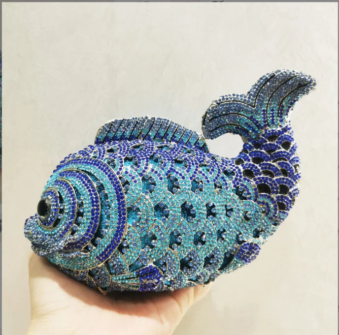 Enchanted Crystal Fish Clutch