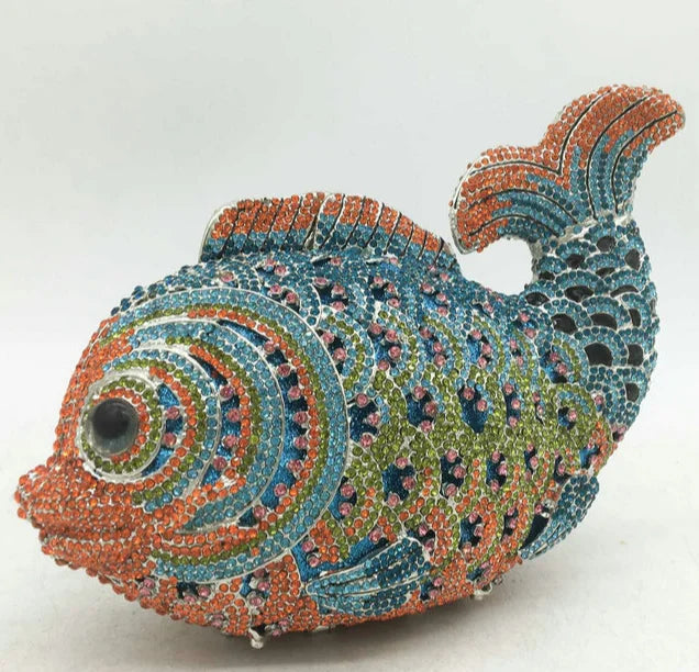 Enchanted Crystal Fish Clutch