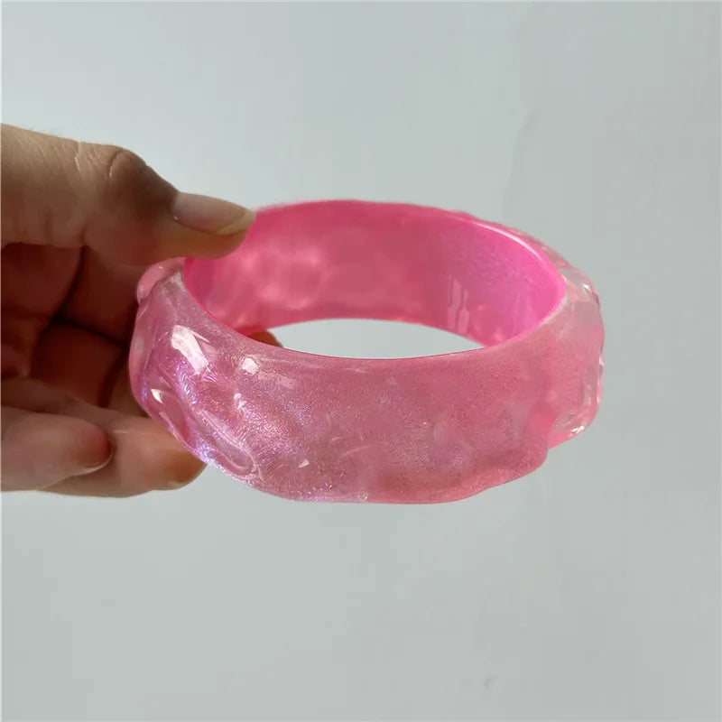 Bubblegum Dream Resin Bangle