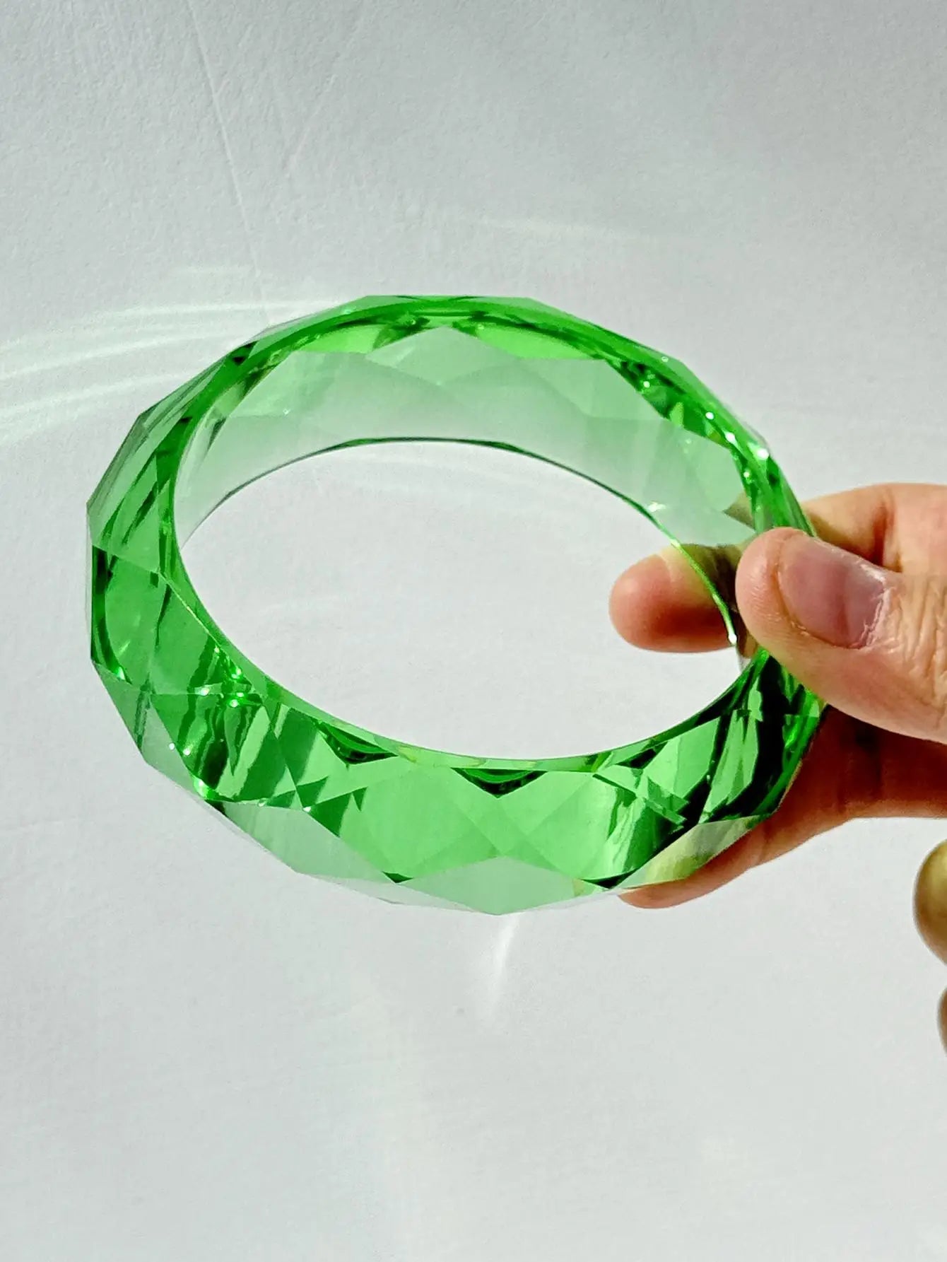 Crystal Wave Resin Cuff